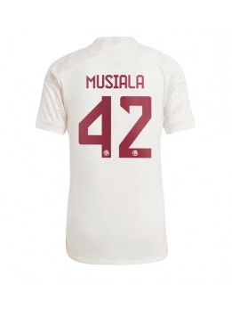 Bayern Munich Jamal Musiala #42 Rezervni Dres 2023-24 Kratak Rukavima